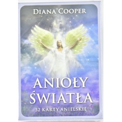 Anioły Światła kieszonkowe - Diana Cooper - Karty do wróżenia - Sklep Shamballa