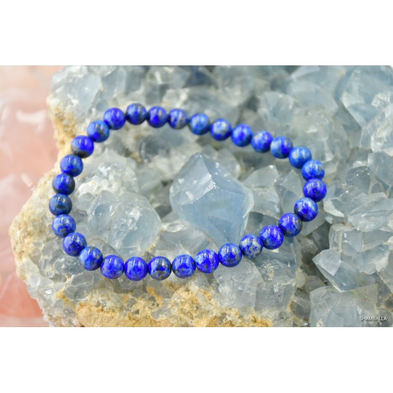 Bransoletka lapis lazuli 6mm - Kamienie naturalne - Sklep Shamballa
