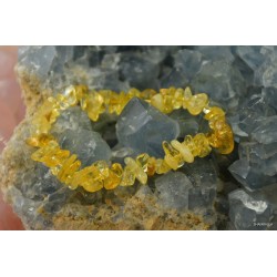 Bransoletka cytryn - kruszona - Kamienie naturalne - Sklep Shamballa