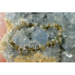 Bransoletka Labradoryt - kruszona - Kamienie naturalne - Sklep Shamballa