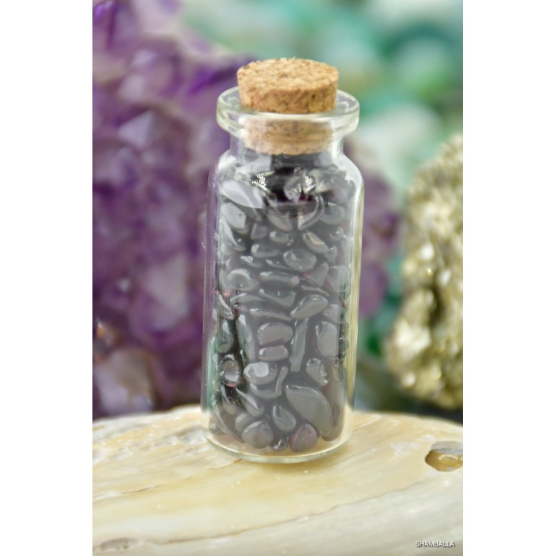 Granat - buteleczka z kamieniami - Kamienie naturalne - Sklep Shamballa