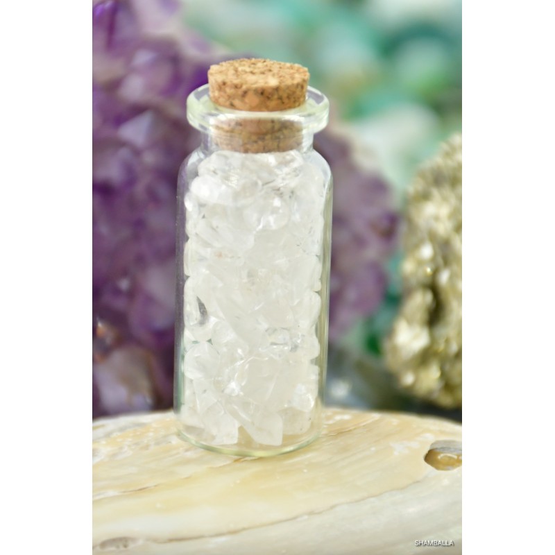 Kryształ górski - buteleczka z kryształami - Kamienie naturalne - Sklep Shamballa