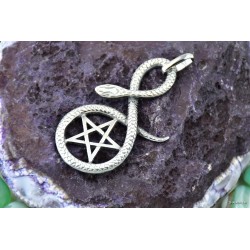 Pentagram z wężem - Sklep Shamballa