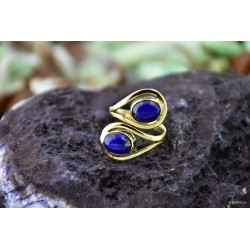 Pierścionek lapis lazuli z brązu - Kamienie naturalne - Sklep Shamballa