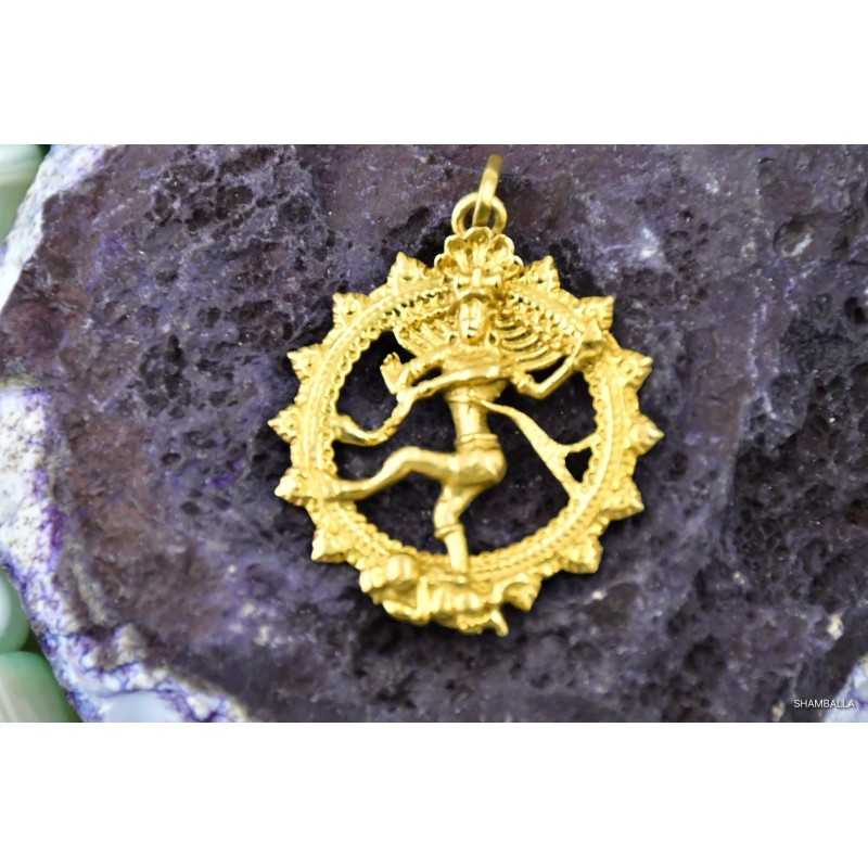 Wisiorek Shiva złoty - Sklep Shamballa