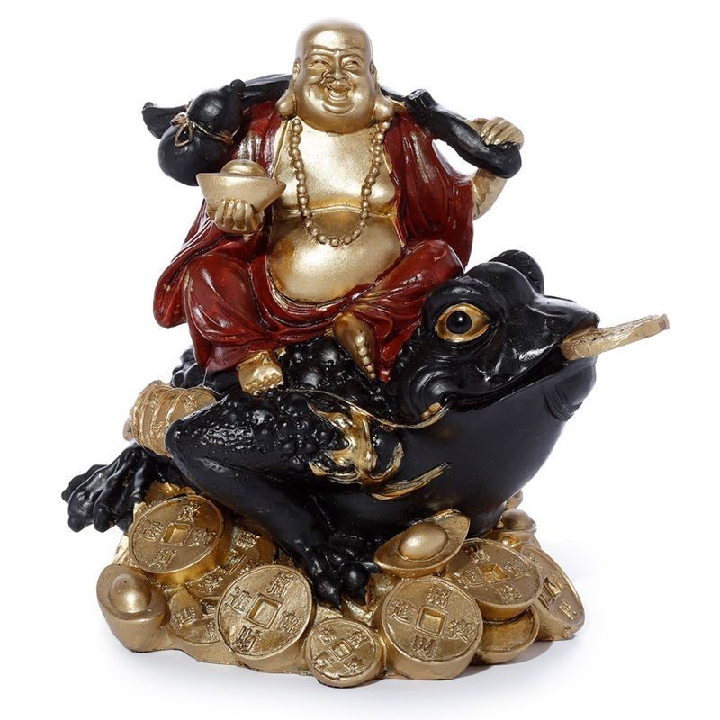 Figurka Budda na bogatych nizinach - Sklep Shamballa