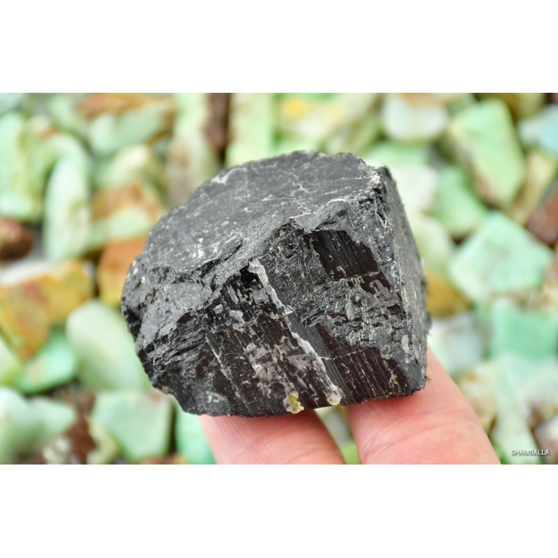 Czarny turmalin okaz 134 g - Kamienie naturalne - Sklep Shamballa