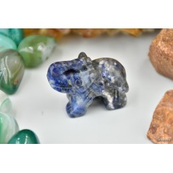 Słoń sodalit - Kamienie naturalne - Sklep Shamballa