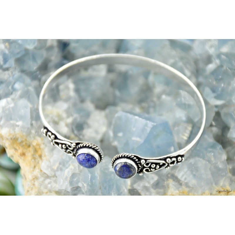 Bransoletka mosiądz lapis lazuli - Kamienie naturalne - Sklep Shamballa