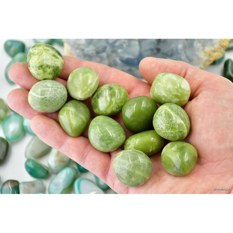 Jadeit szlifowany 10 - 18 g - Kamienie naturalne - Sklep Shamballa