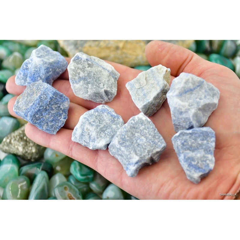 Kwarc niebieski surowy 8 - 30 g - Kamienie naturalne - Sklep Shamballa