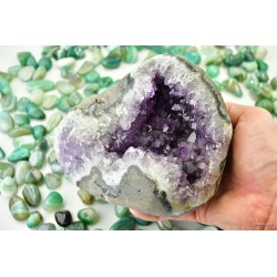 Ametyst geoda 2,14 kg - Kamienie naturalne - Sklep Shamballa