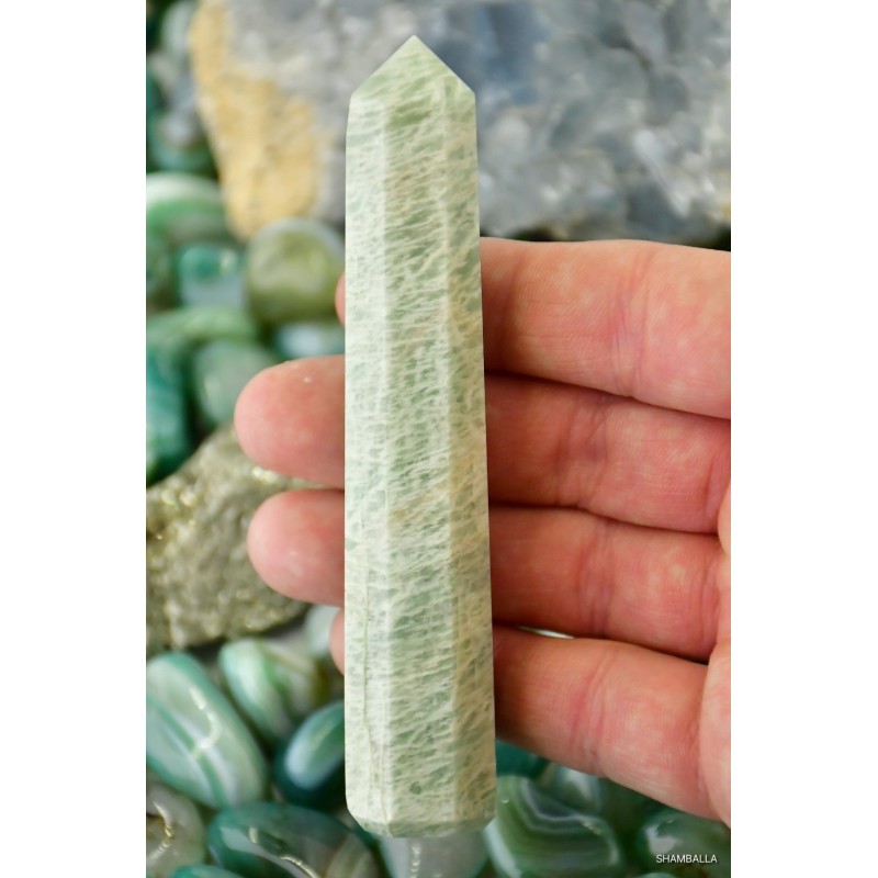 Amazonit obelisk 87 g - Kamienie naturalne - Sklep Shamballa