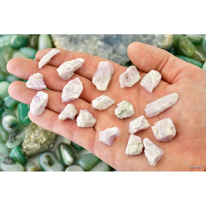 Kunzyt surowy 2 - 5 g - Kamienie naturalne - Sklep Shamballa