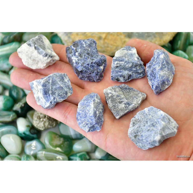 Sodalit surowy 9 - 29g - Kamienie naturalne - Sklep Shamballa