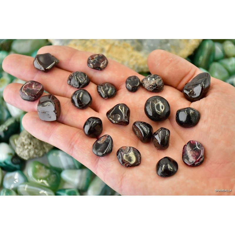 Granat szlifowany 4 - 12 g - Kamienie naturalne - Sklep Shamballa