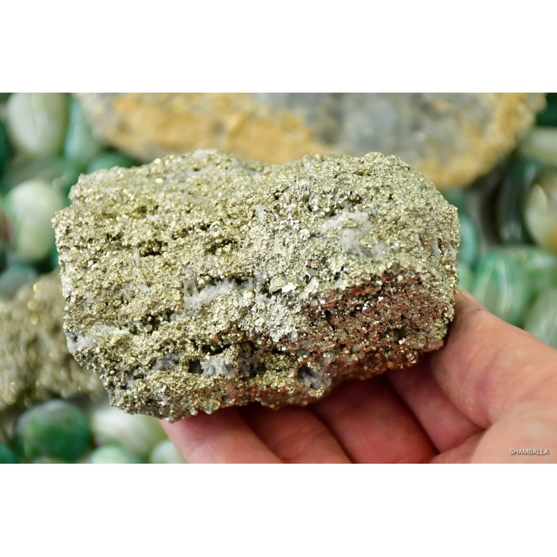 Piryt surowy okaz 590 g - Kamienie naturalne - Sklep Shamballa