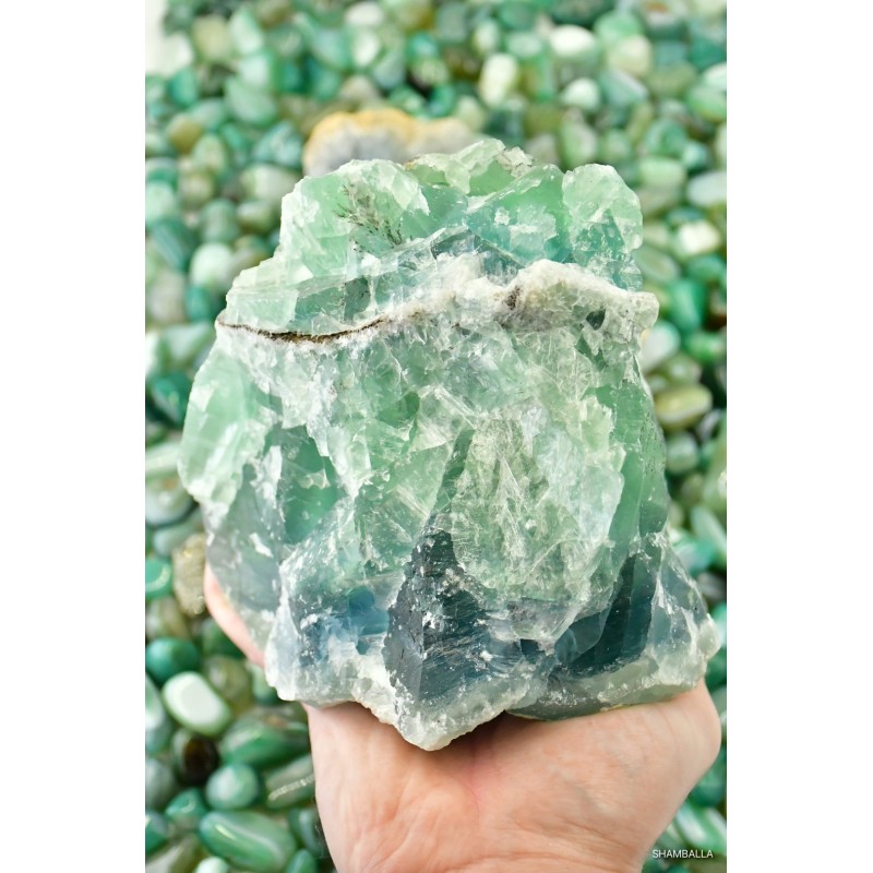 Fluoryt surowy okaz 4 kg - Kamienie naturalne - Sklep Shamballa
