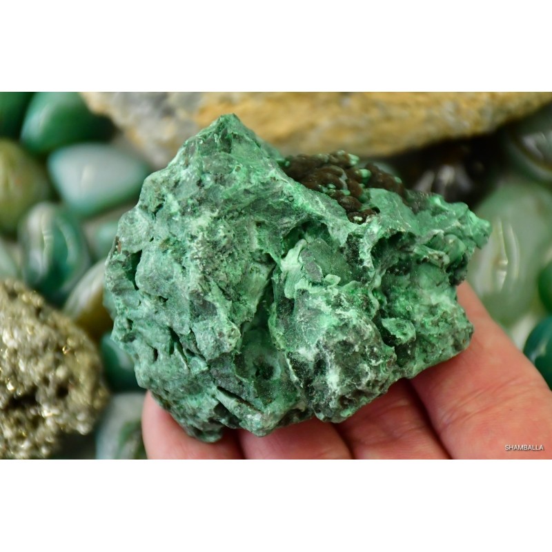 Malachit włóknisty okaz 211 g - Kamienie naturalne - Sklep Shamballa