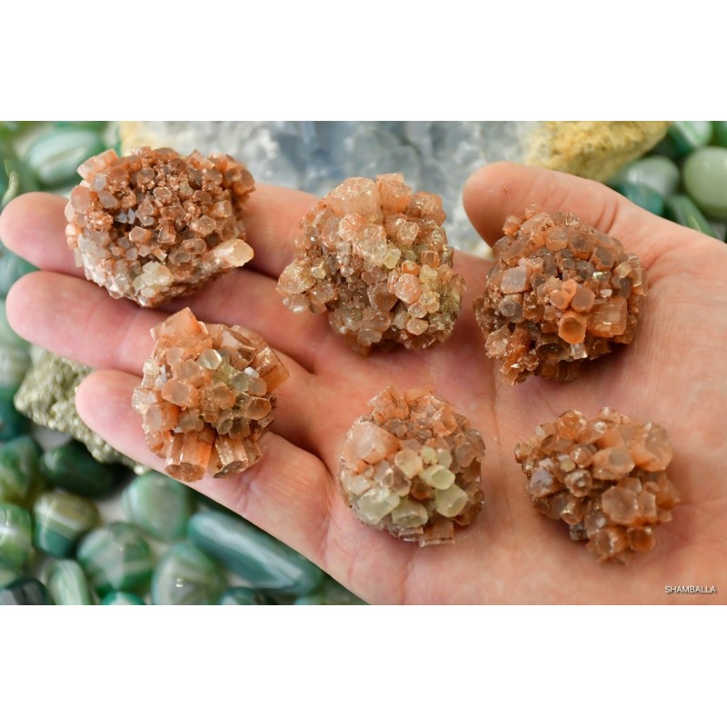 Aragonit zrost kryształów 30 - 60 g - Kamienie naturalne - Sklep Shamballa