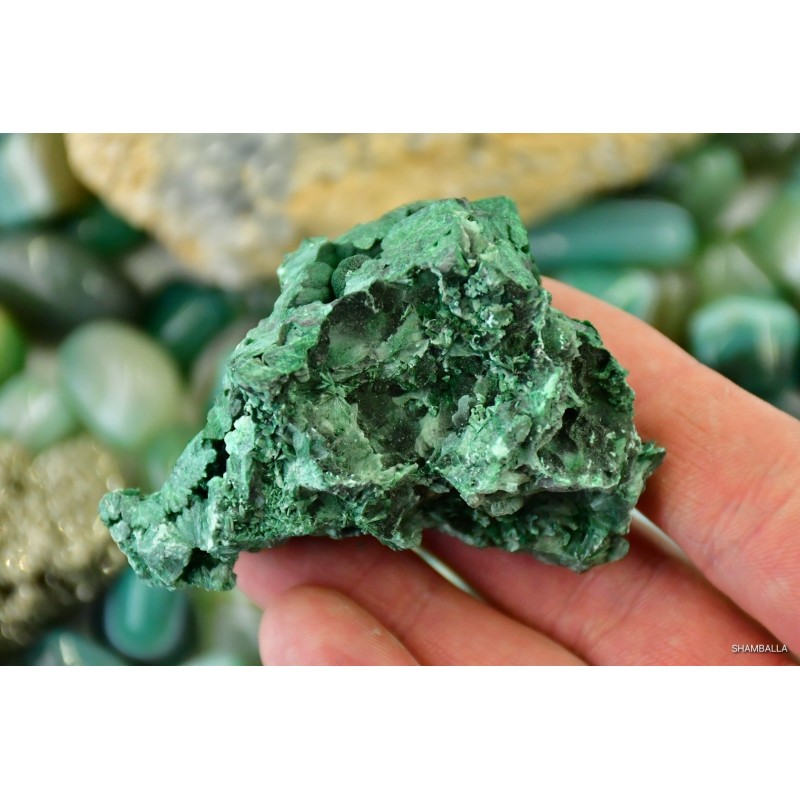 Malachit włóknisty okaz 126 g - Kamienie naturalne - Sklep Shamballa