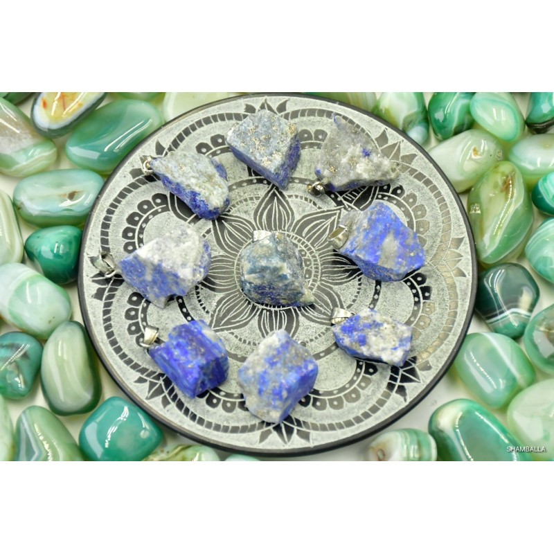 Wisiorek surowy lapis lazuli - Kamienie naturalne - Sklep Shamballa