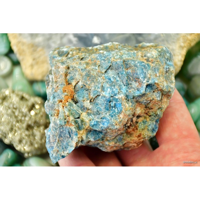 Apatyt surowy okaz 488 g - Kamienie naturalne - Sklep Shamballa
