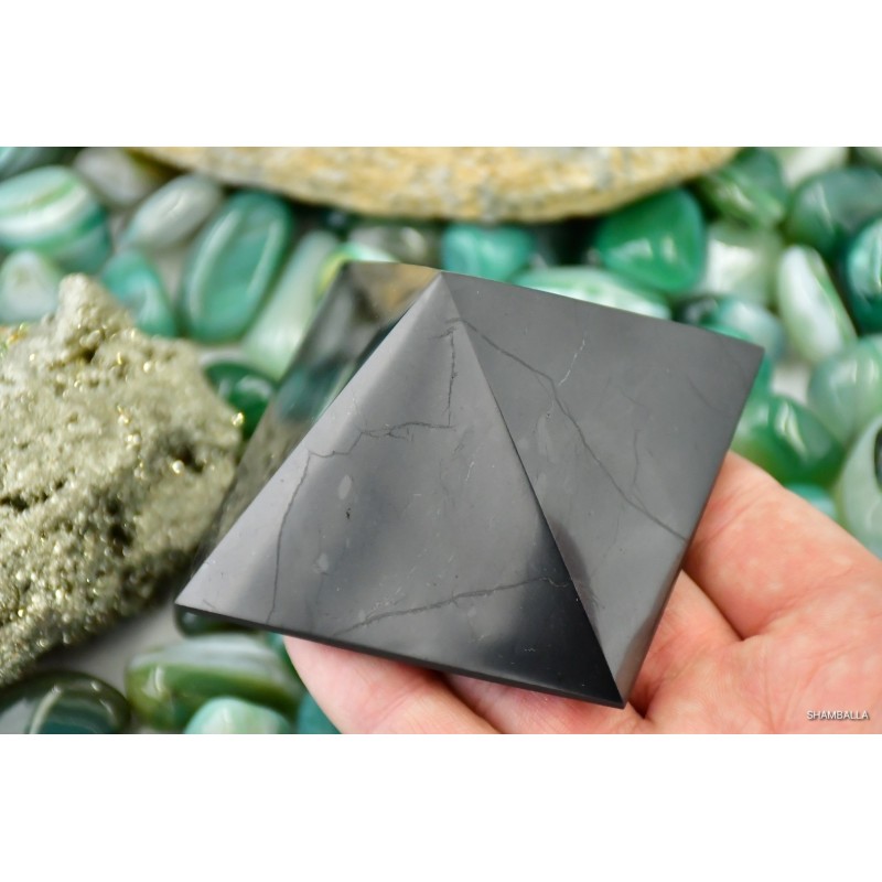 Piramida szungit 7 cm - Kamienie naturalne - Sklep Shamballa