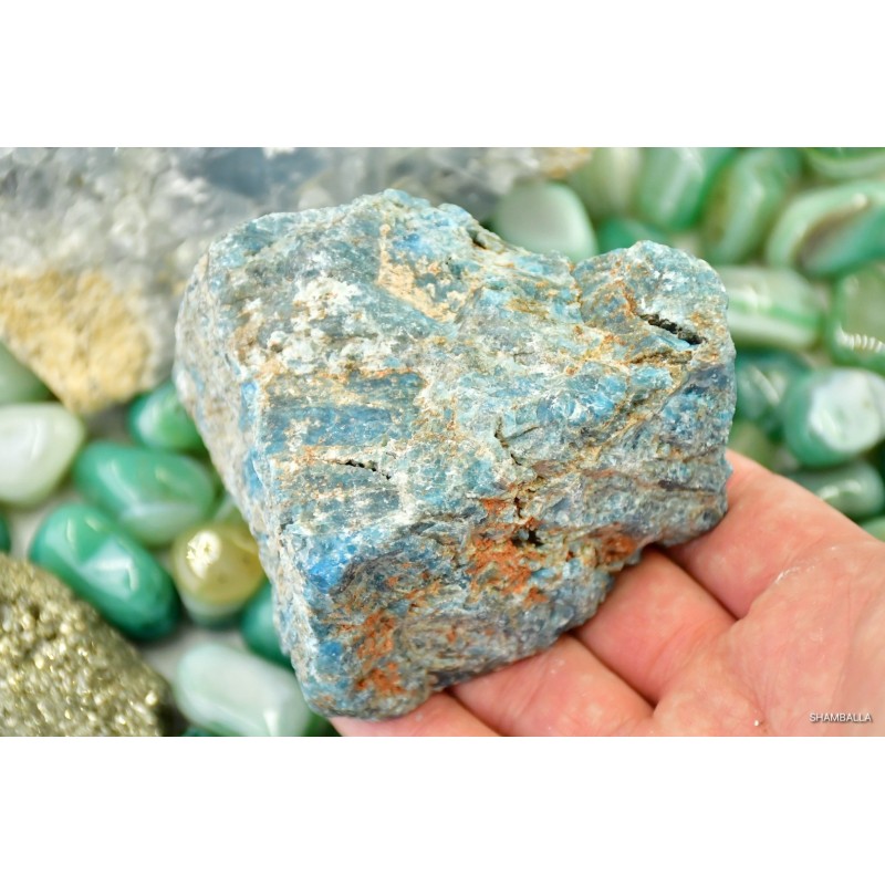 Apatyt surowy okaz 483 g - Kamienie naturalne - Sklep Shamballa