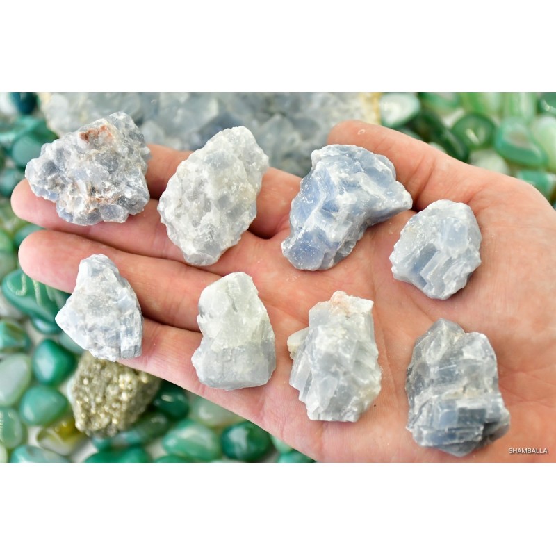 Kalcyt niebieski surowy 8 -28 g - Kamienie naturalne - Sklep Shamballa