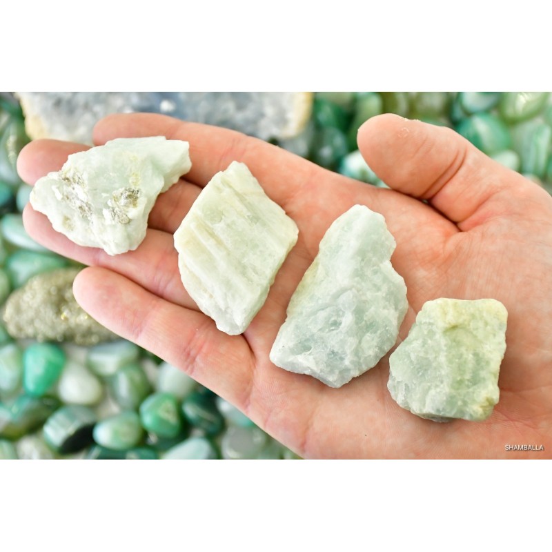 Akwamaryn surowy 30 - 65 g - Kamienie naturalne - Sklep Shamballa