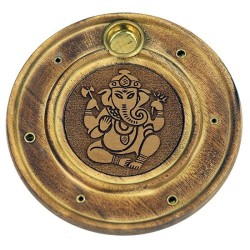 Podstawka na kadzidełka z symbolem Ganesha - Magia oczyszczenia - Sklep Shamballa