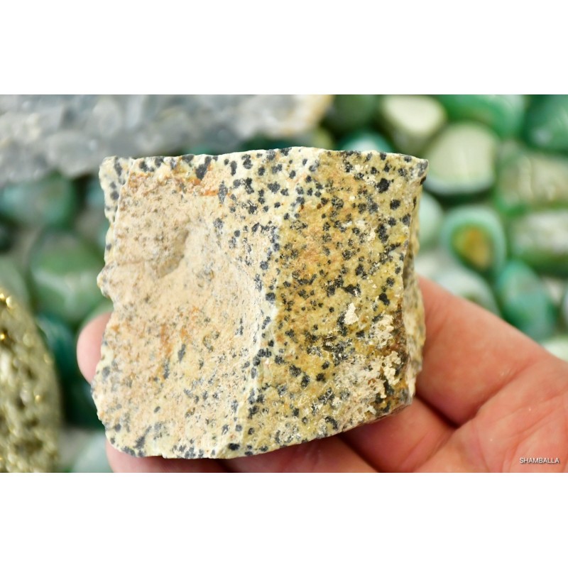 Jaspis Dalmatyńczyk surowy okaz 213 g - Kamienie naturalne - Sklep Shamballa