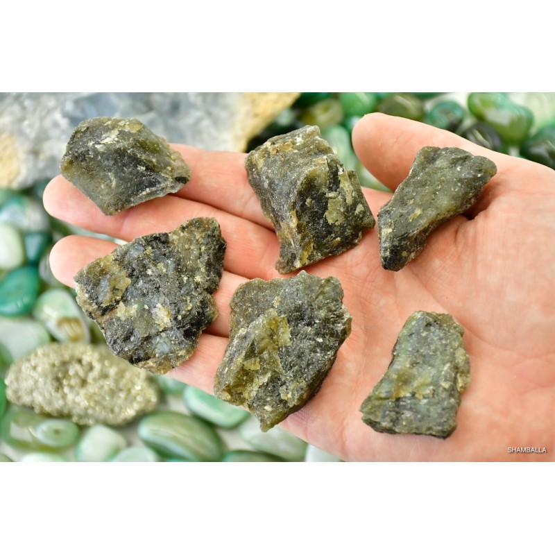 Labradoryt surowy, bryłka 20 - 45 g - Kamienie naturalne - Sklep Shamballa