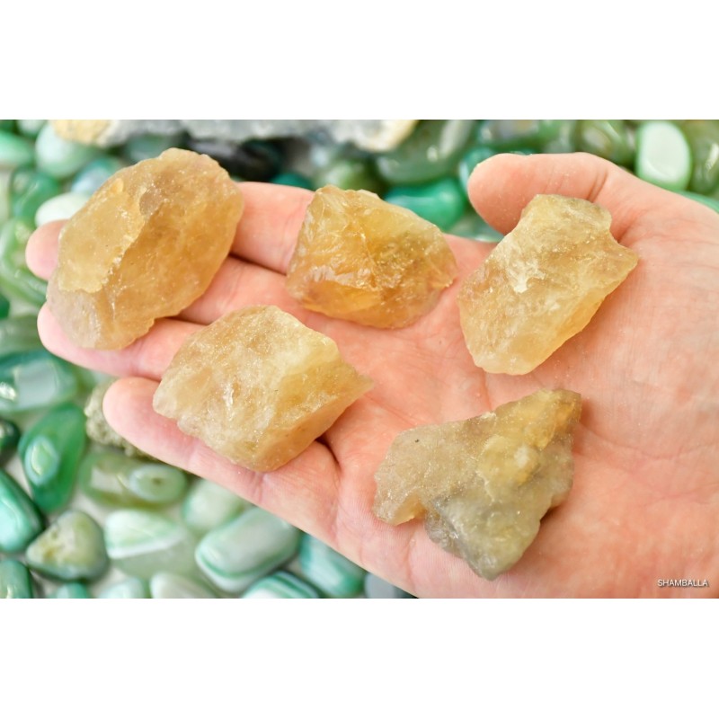 Cytryn surowy, bryłka 25 - 65 g - Kamienie naturalne - Sklep Shamballa