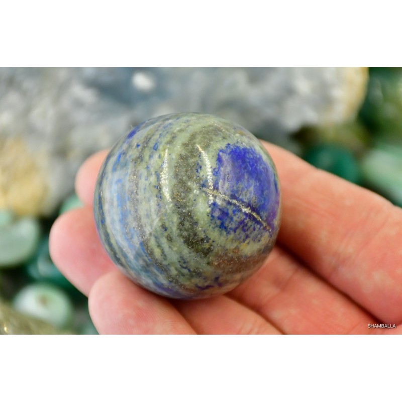 Kula lapis lazuli 4 cm, 110 g - Kamienie naturalne - Sklep Shamballa