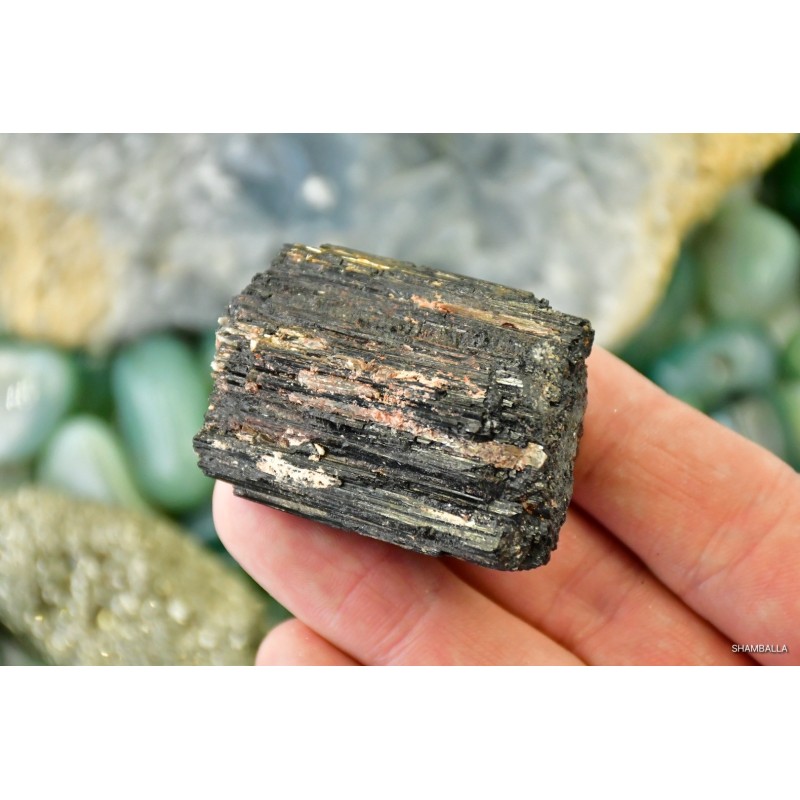 Czarny turmalin surowy 69 g - Kamienie naturalne - Sklep Shamballa