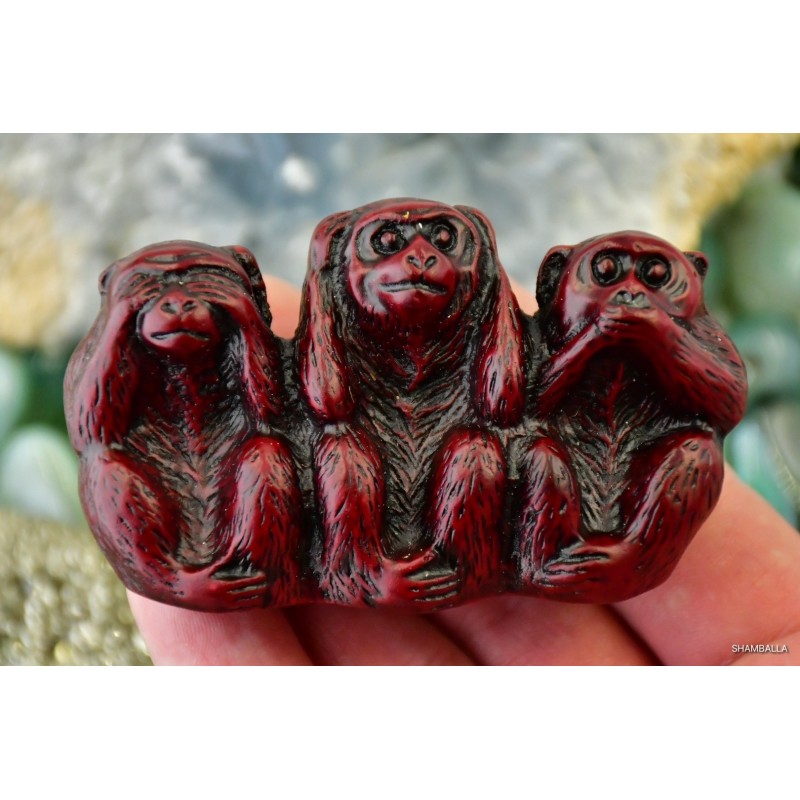 Figurka - Trzy mądre małpy - Sklep Shamballa