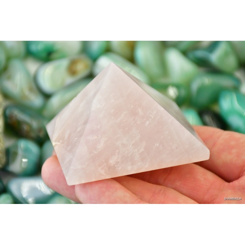 Kwarc różowy piramida 148 g - Kamienie naturalne - Sklep Shamballa