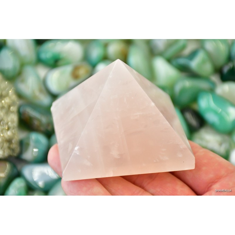 Kwarc różowy piramida 217 g - Kamienie naturalne - Sklep Shamballa