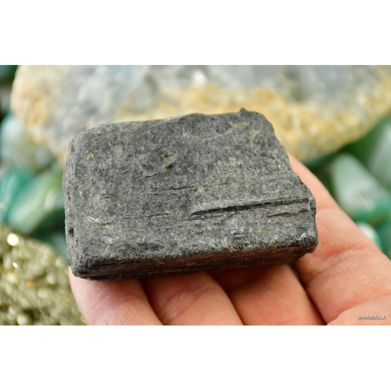 Czarny turmalin surowy okaz 169 g - Kamienie naturalne - Sklep Shamballa