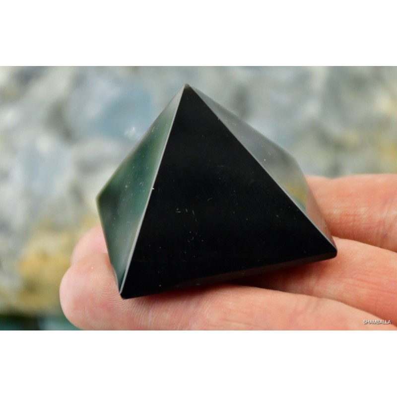 Obsydian czarny piramida 56 g - Kamienie naturalne - Sklep Shamballa