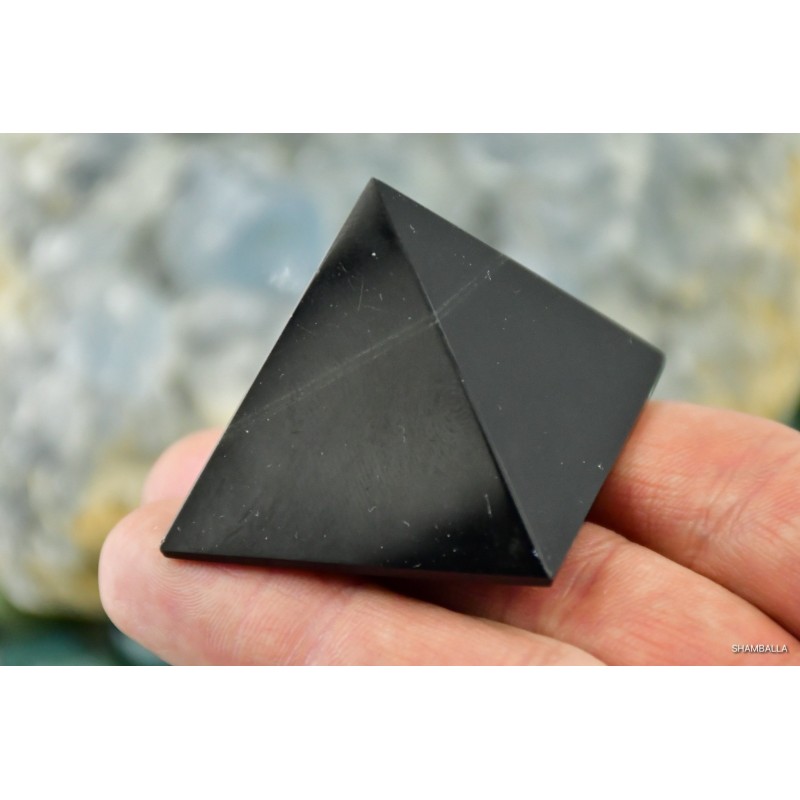 Obsydian czarny piramida 59 g - Kamienie naturalne - Sklep Shamballa