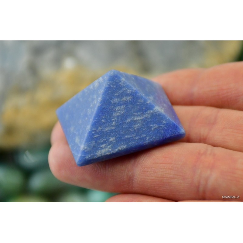 Kwarc niebieski piramida 29 g - Kamienie naturalne - Sklep Shamballa