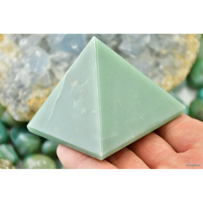 Awenturyn zielony piramida 212 g - Kamienie naturalne - Sklep Shamballa