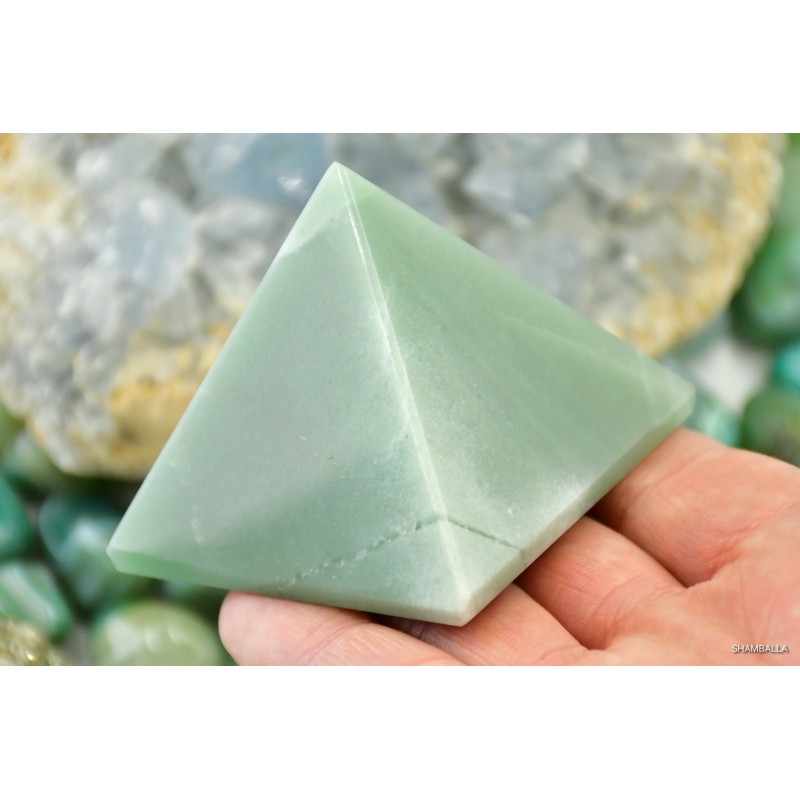 Awenturyn zielony piramida 191 g - Kamienie naturalne - Sklep Shamballa