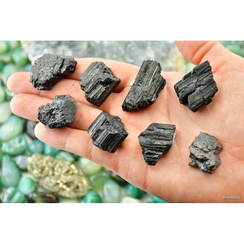 Czarny Turmalin surowy 11 - 20 g - Kamienie naturalne - Sklep Shamballa