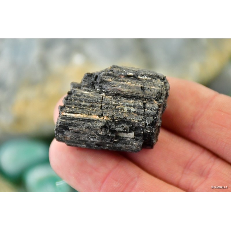 Czarny turmalin surowy okaz 34 g - Kamienie naturalne - Sklep Shamballa