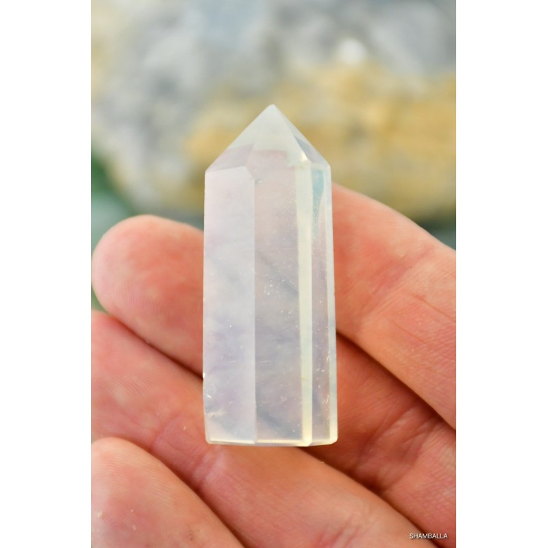 Aqua aura obelisk 20 g - Kamienie naturalne - Sklep Shamballa