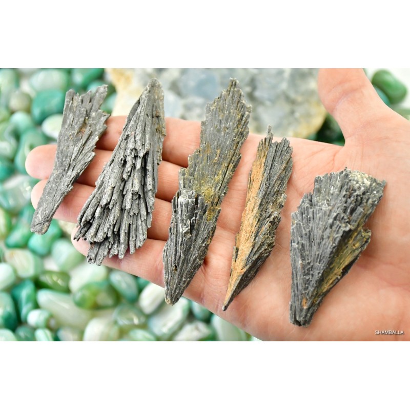 Kyanit czarny surowy 15 - 30 g - Kamienie naturalne - Sklep Shamballa
